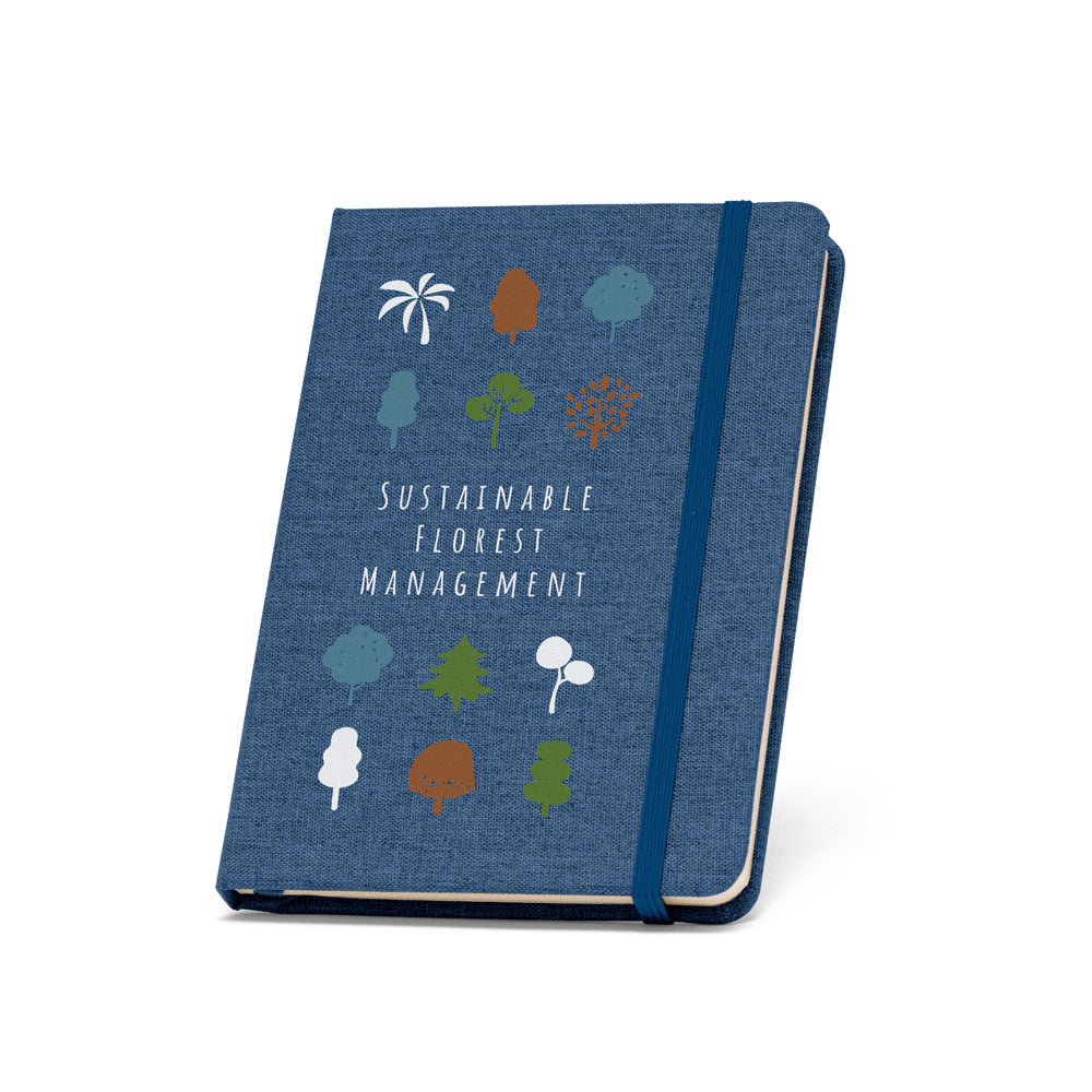 BOYD - Caderno A5 Capa de rPET Capa Dura - 14x21cm - REF. 53630 &