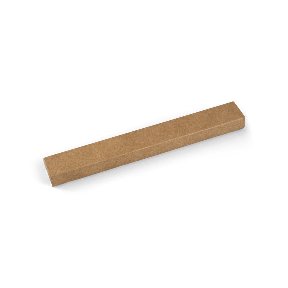 MOJO - Kit Churrasco 2 Peças em Aço Inox e Bambu na Caixa de Papel Kraft - Ref. 94399