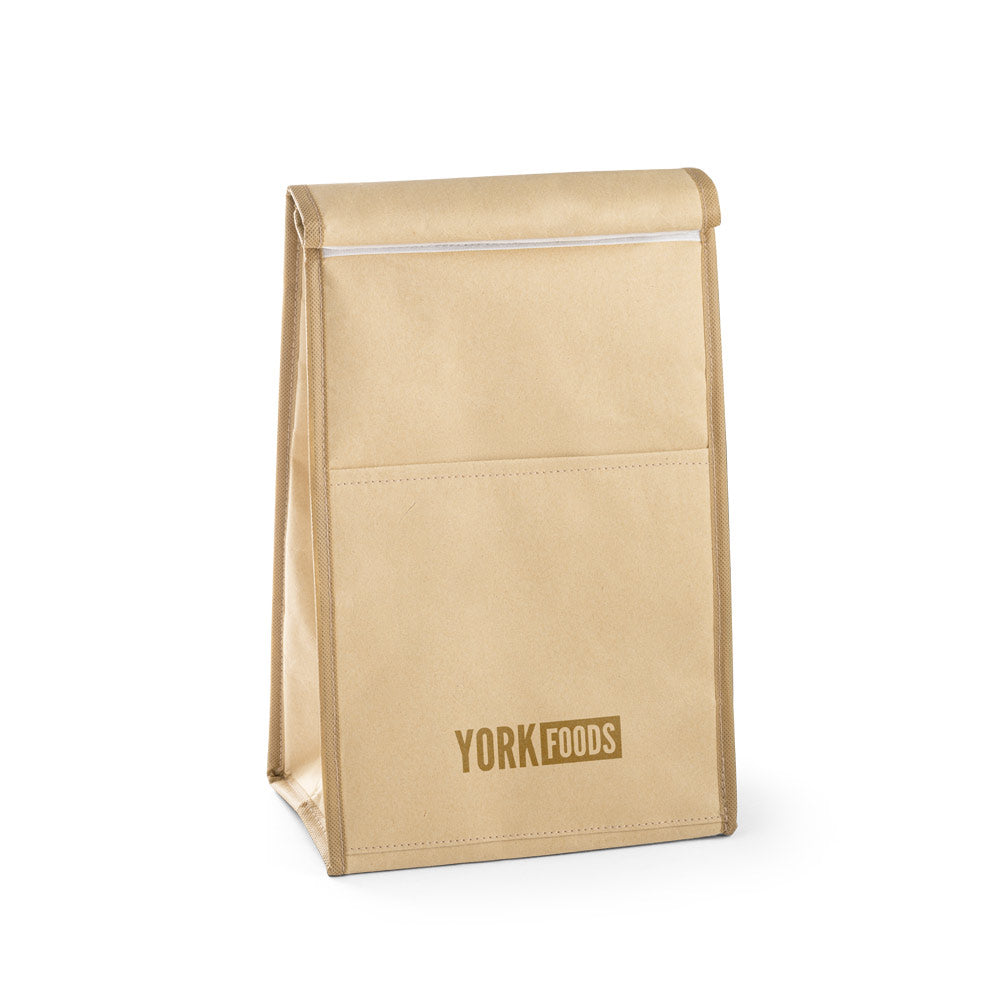 Bolsa Térmica York 4 Litros - 19,5x11x35cm - Saco com velcro em TNT e Alumínio interno