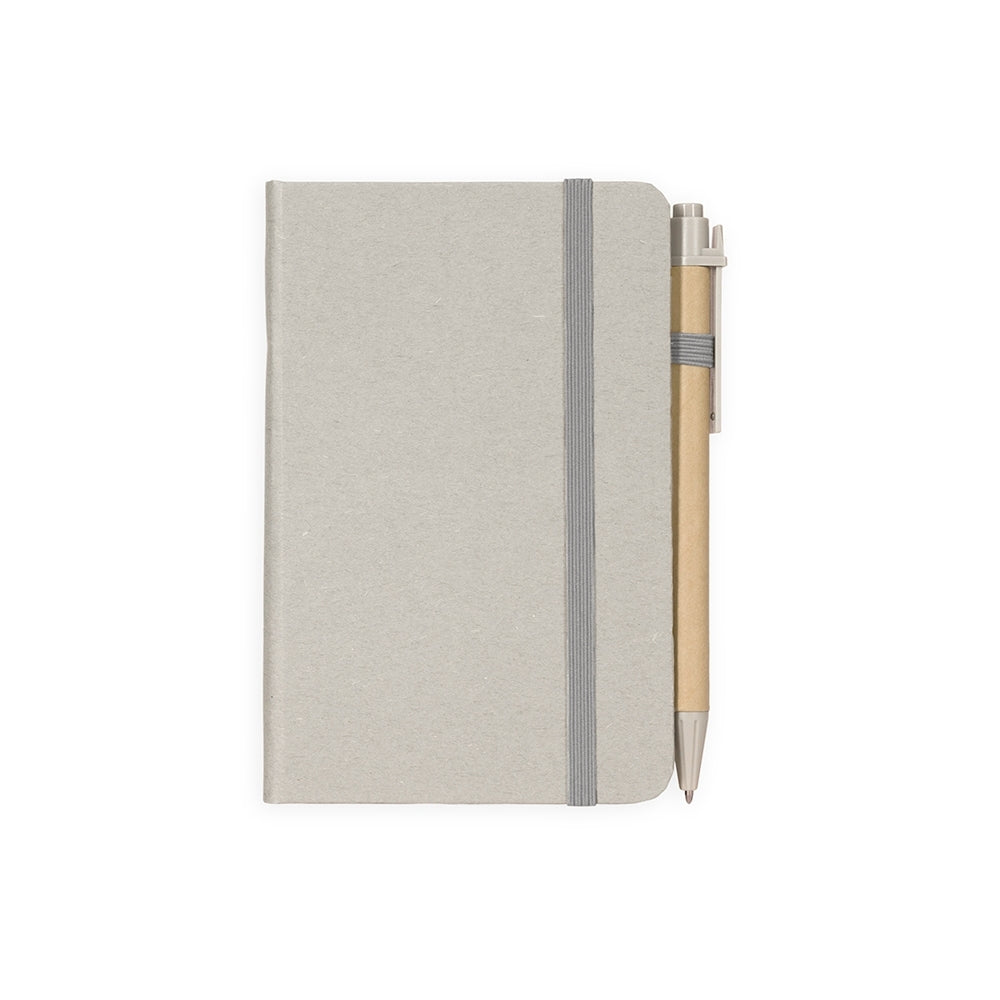 PINHEIRO - Caderno Pequeno A6 Palha de Trigo com Caneta - Ref. 8288