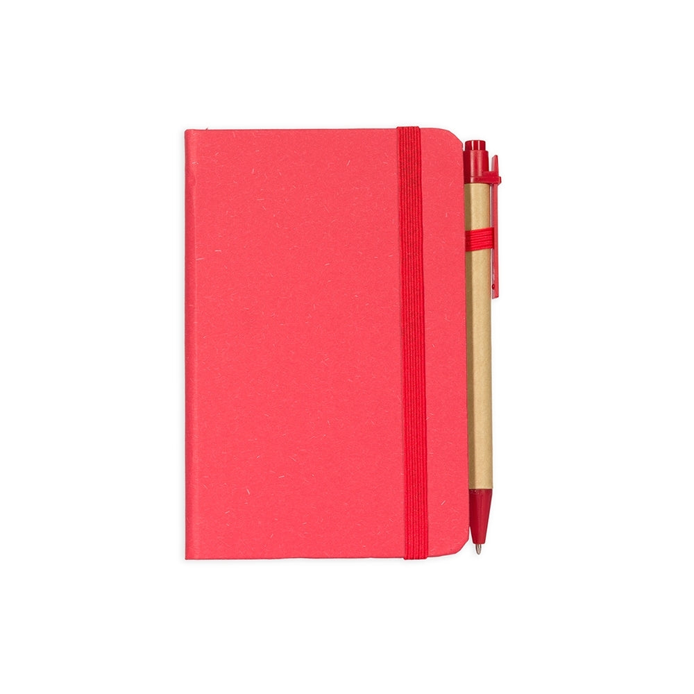 PINHEIRO - Caderno Pequeno A6 Palha de Trigo com Caneta - Ref. 8288