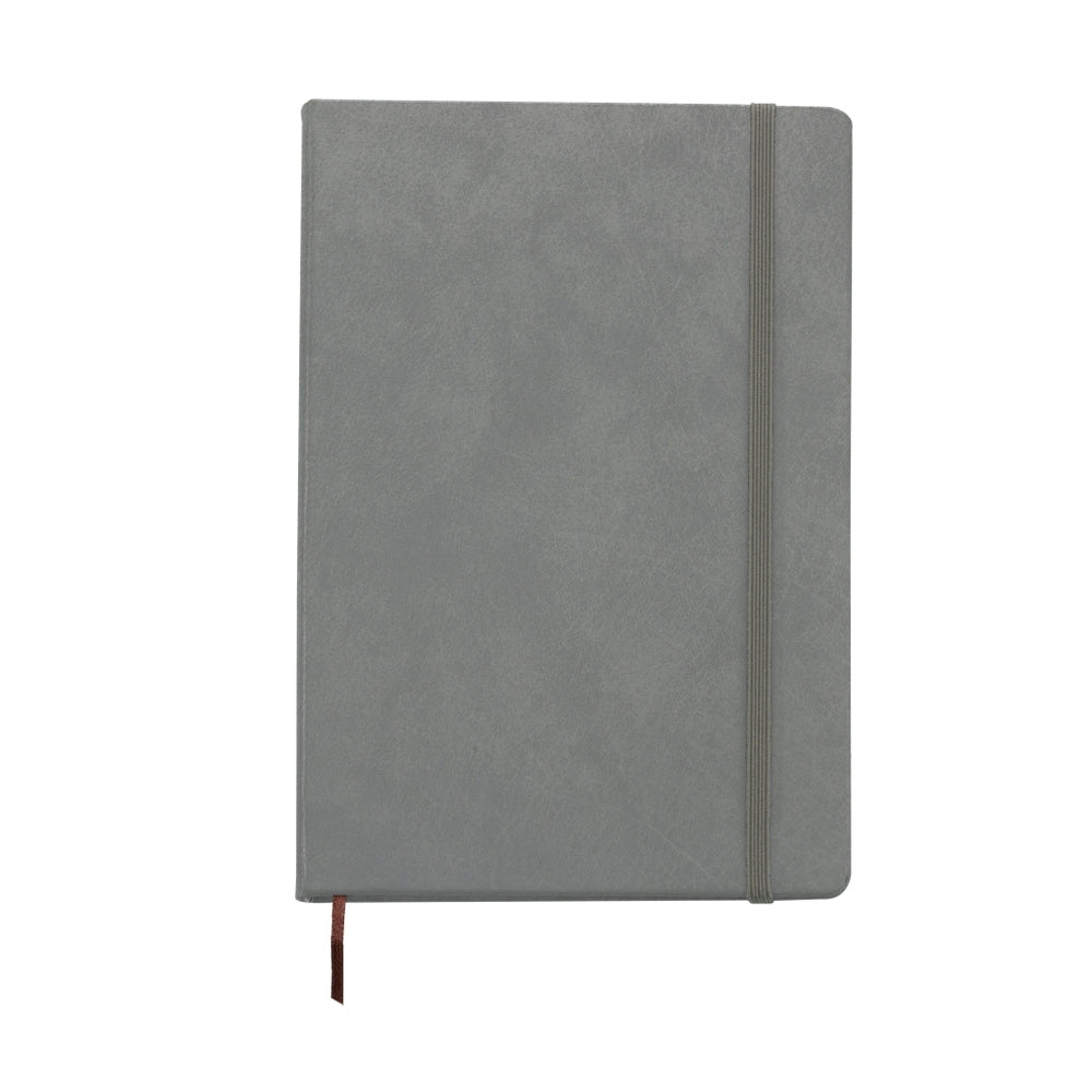 NUNES - Caderno A5 Folhas Lisas Couro Sint. - Ref. 03005