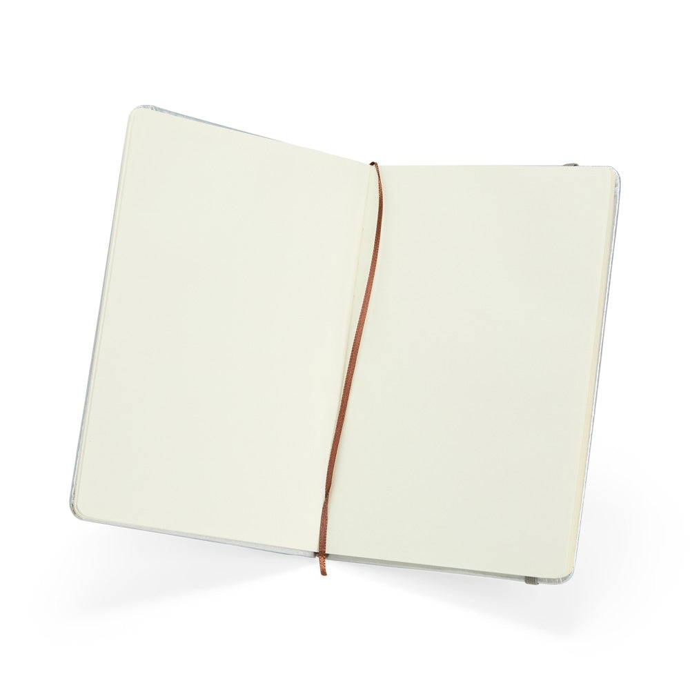 NUNES - Caderno A5 Folhas Lisas Couro Sint. - Ref. 03005