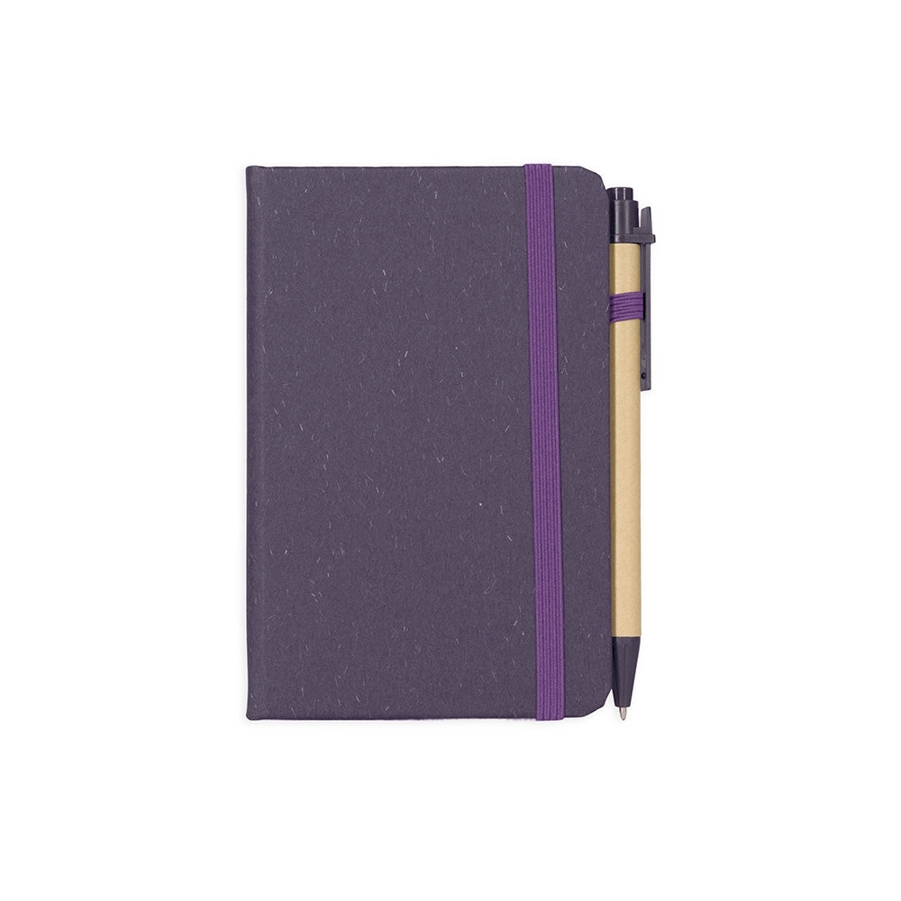 PINHEIRO - Caderno Pequeno A6 Palha de Trigo com Caneta - Ref. 8288