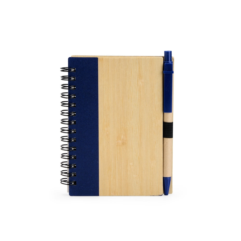ADRILLES - Caderno Pequeno A6 Bambu com Caneta Kraft - Ref. 18937