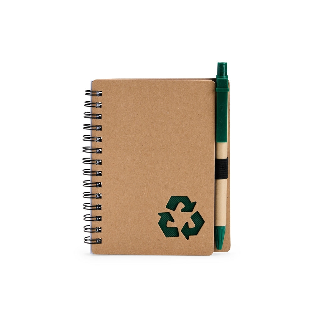 HENKEL - Caderno com Caneta Kraft Recicle - Ref. 18936