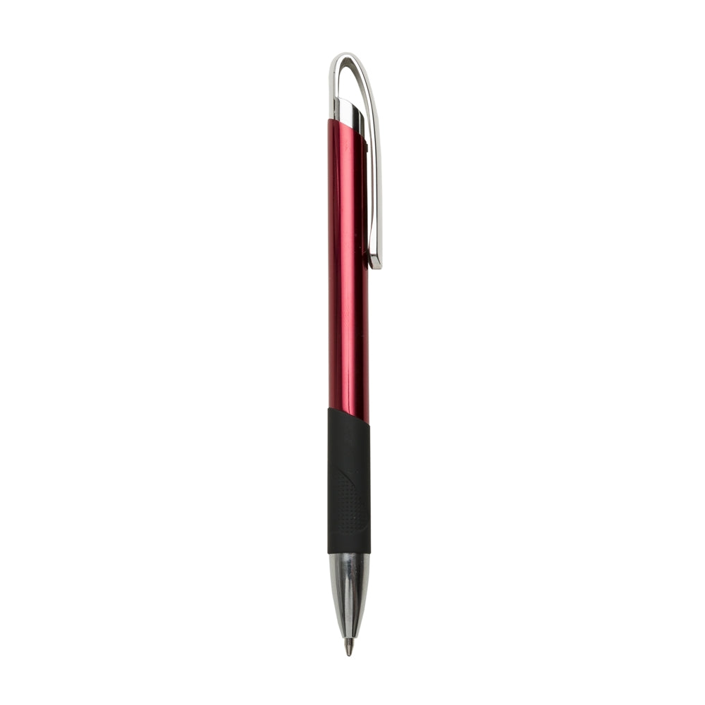 CARTUM - Caneta de Metal Personalizada e Detalhe Emborrachado - Ref. 120B1
