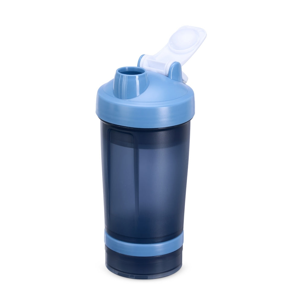 CARIANI - Coqueteleira com 3 Compartimentos - 500ml + 150ml + 100ml - Ref. 18786