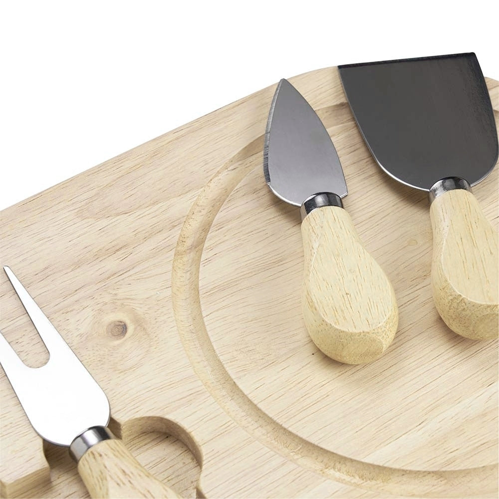 REGGIANO - Kit Queijo Magnético 4 Peças com Tábua - Ref. 03222B