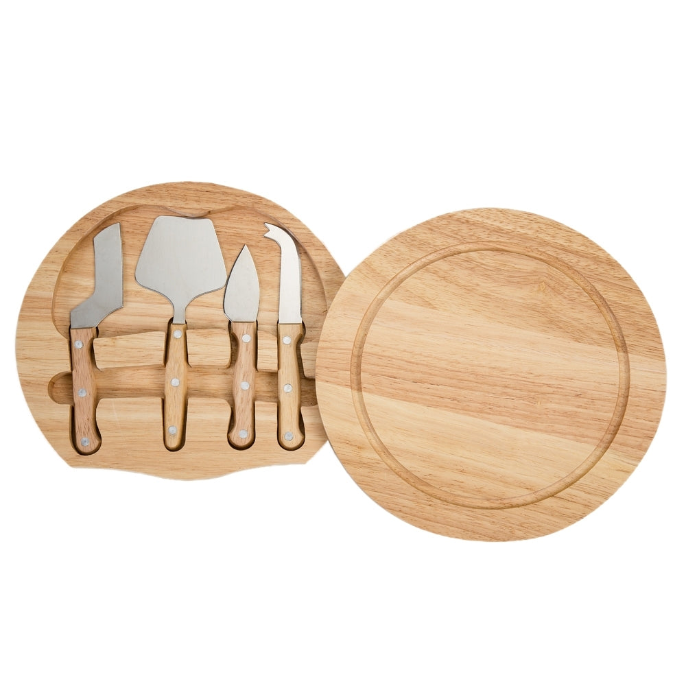 FONTINA - Kit Queijo 5 Peças - Tábua Tampa - Ref. 08542