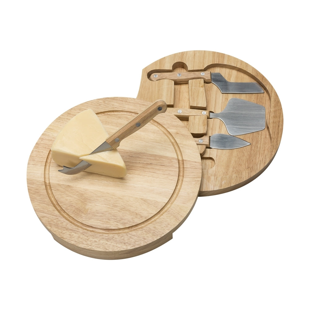FONTINA - Kit Queijo 5 Peças - Tábua Tampa - Ref. 08542