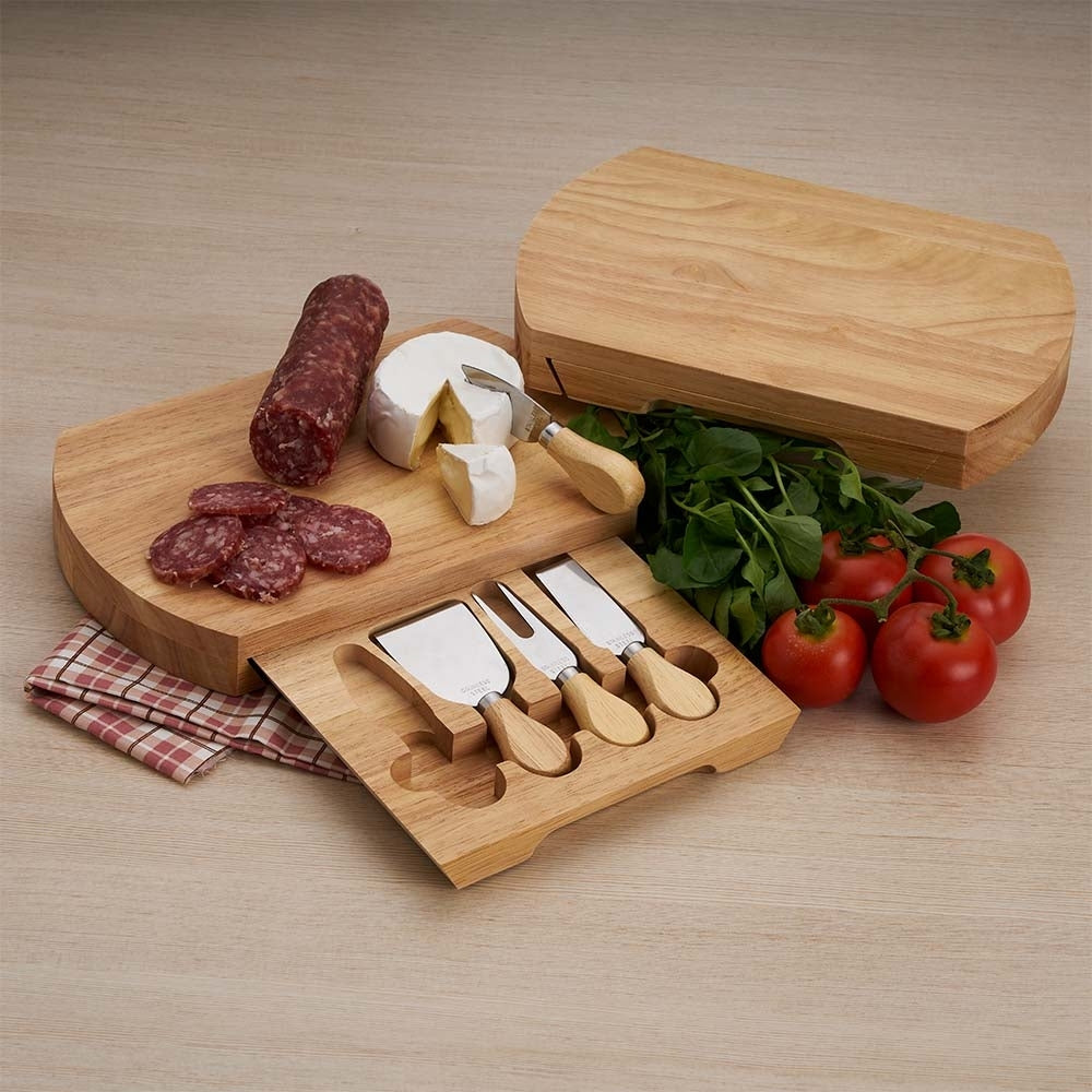 TALEGGIO - Kit Queijo com Gaveta e 5 Peças - Ref. 05222