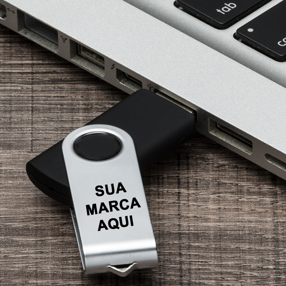 Pen Drive Giratório - F126