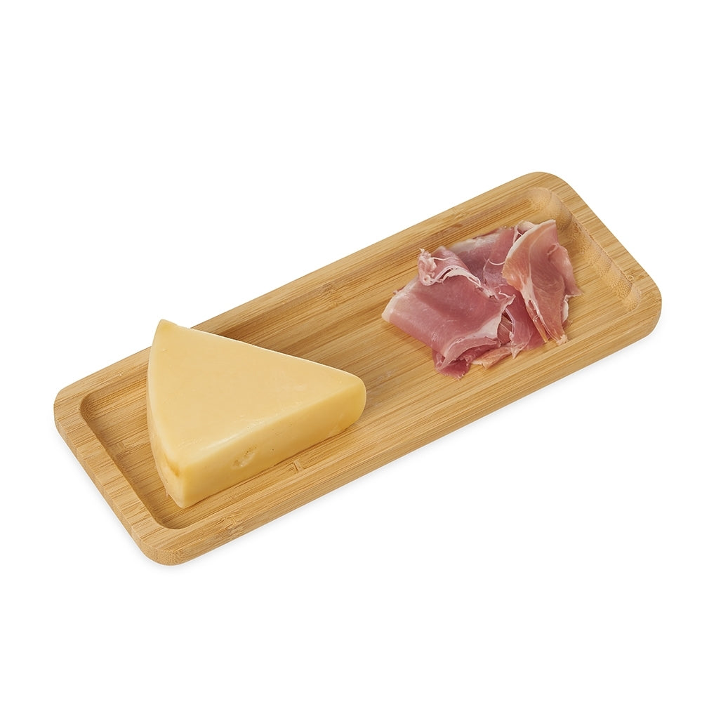 SMITHERS - Petisqueira Travessa Retangular em Bambu 26x10cm - Ref. 18615