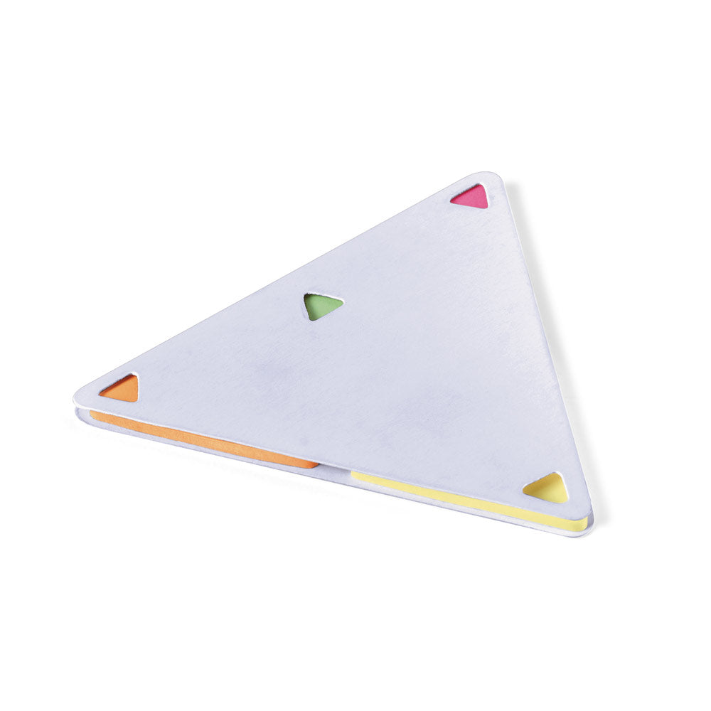 FAULKNER - Bloco Triangular Auto Adesivo Colorido - Ref. 93794