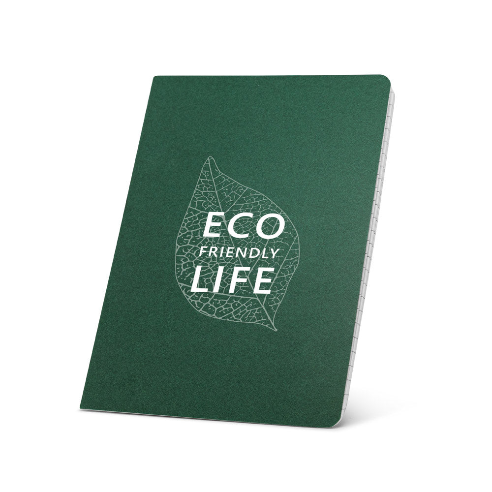 ECOWN - Caderno de Brochura A5 Pautado Capa Kraft - Ref. 93495