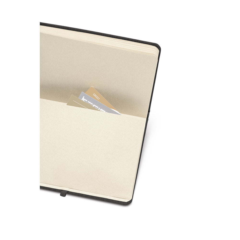 MATISSE II - Caderno A5 Capa Couro Reciclado com Pauta - Ref. 53628