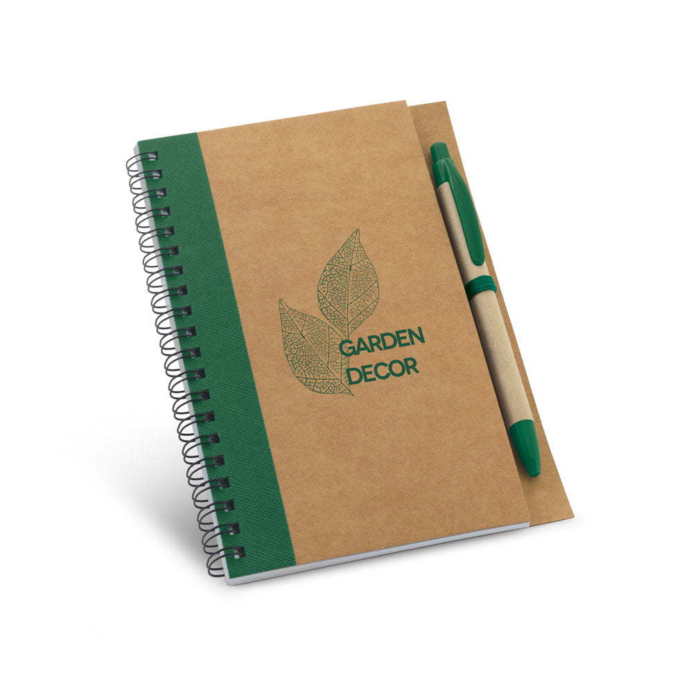 ASIMOV - Caderno B6 Wire-ô com Capa e Caneta Kraft - Folhas Listas - Ref. 93715