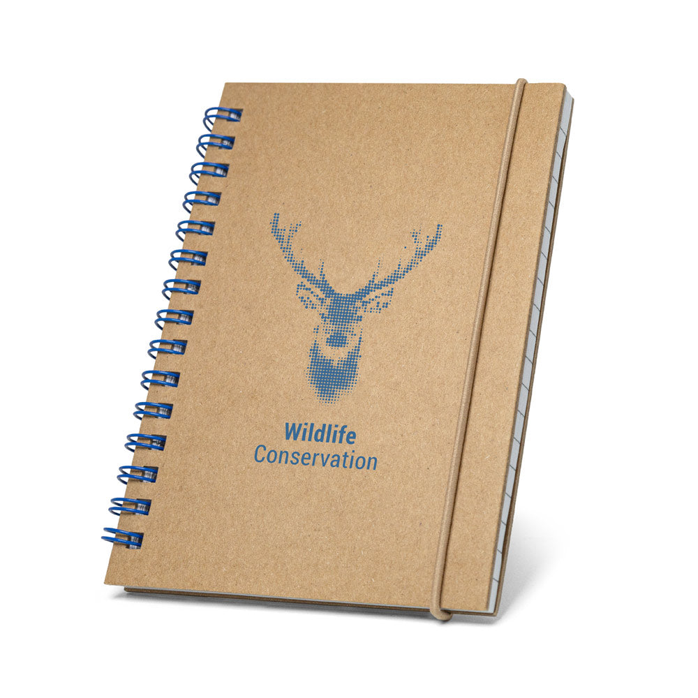 MARLOWE - Caderno A6 Capa Dura Kraft Pautado - Ref. 93707