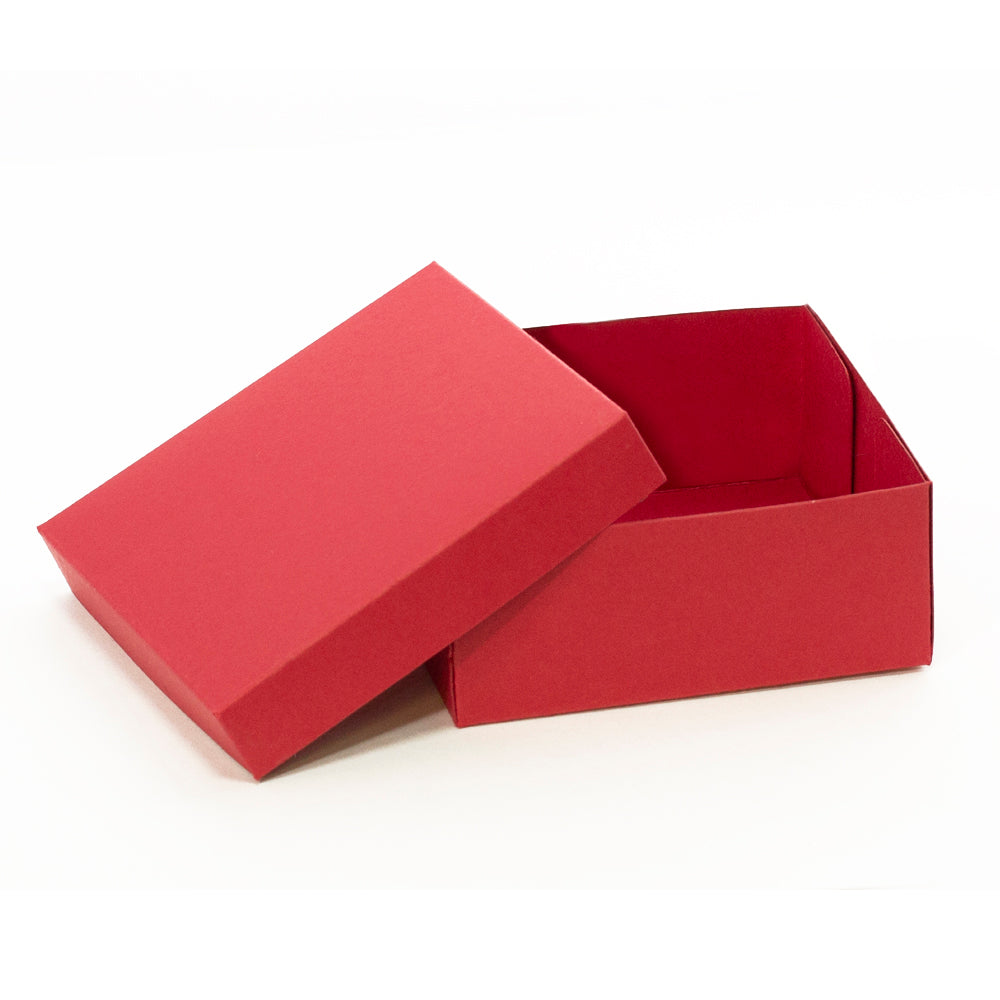 Caixa de Papel 8,5x8,5cm - LISA - Tampa Solta - Pacote c/ 50