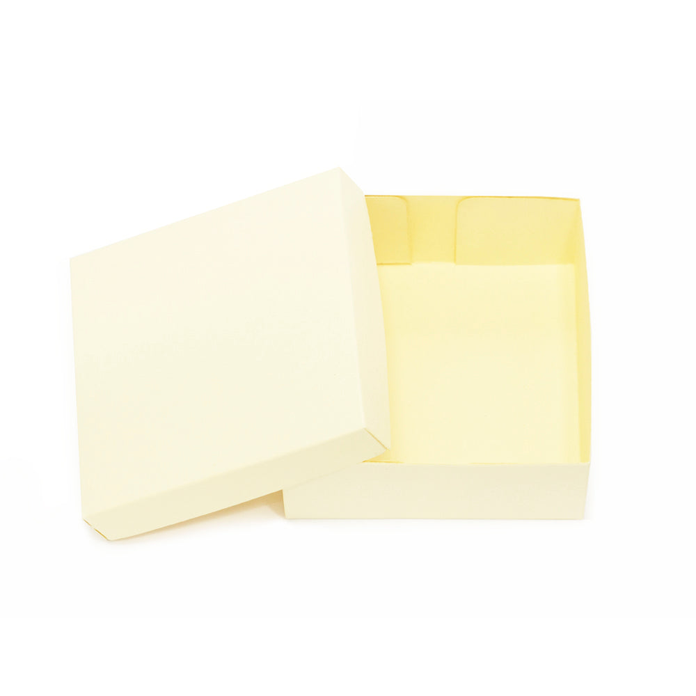 Caixa de Papel 8,5x8,5cm - LISA - Tampa Solta - Pacote c/ 50