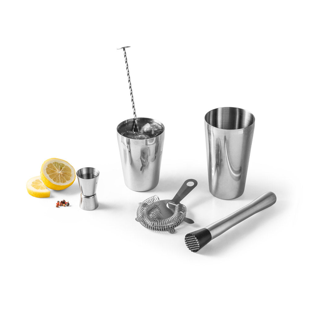 BRAMBLE - Set de Coquetel 6 Peças em Inox - Ref. 94043