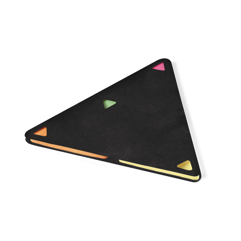 FAULKNER - Bloco Triangular Auto Adesivo Colorido - Ref. 93794