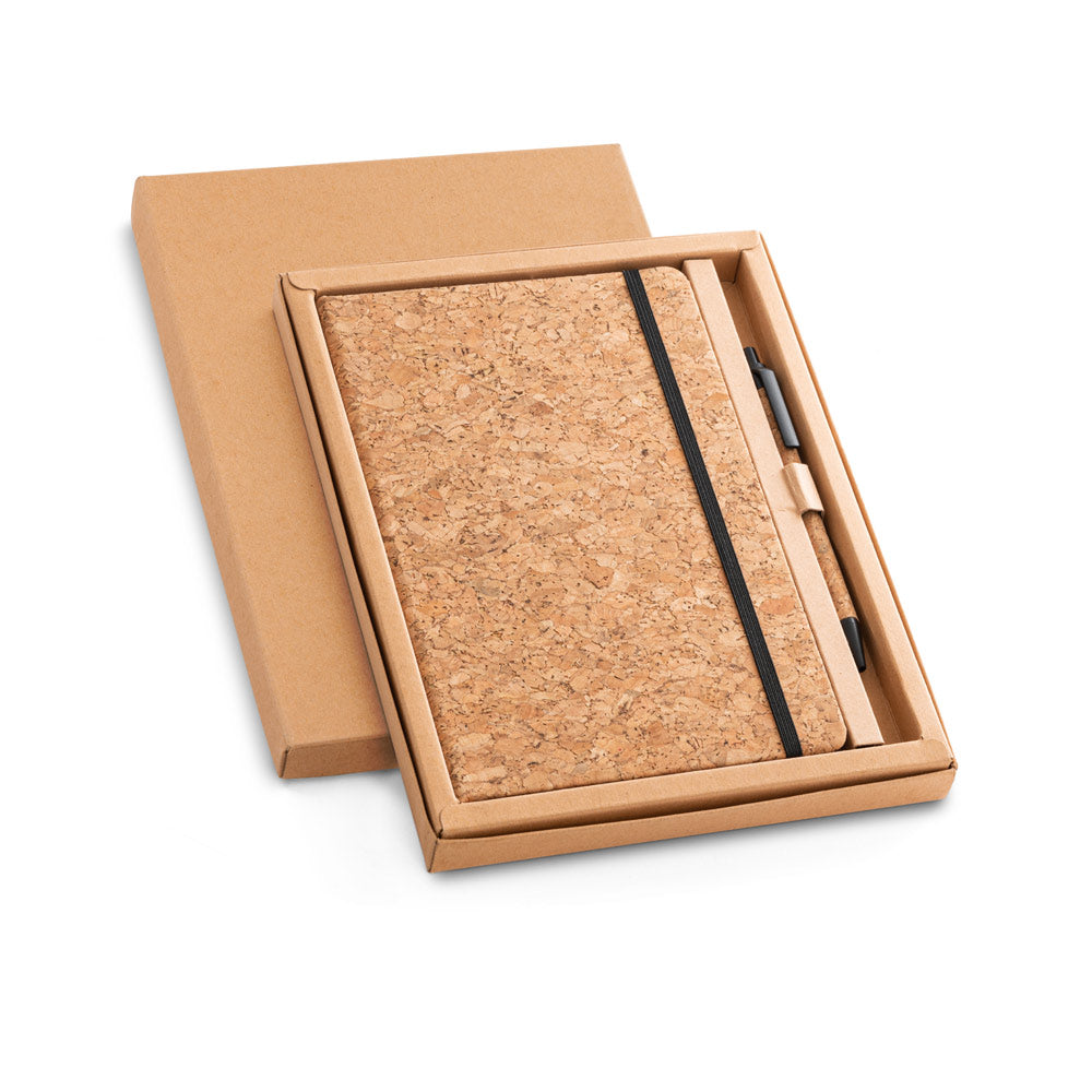 FREUD II - Kit Caderno Cortiça e Caneta - Ref. 53631