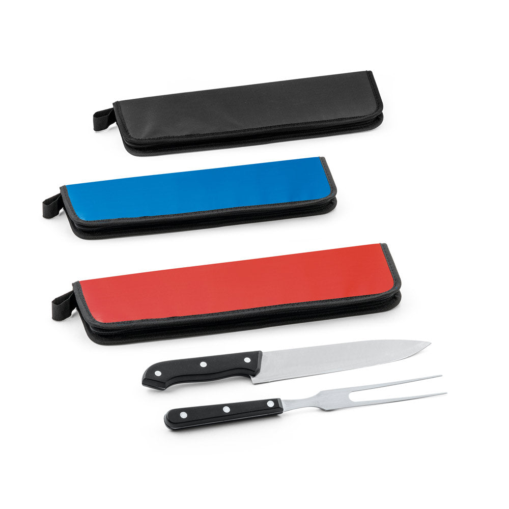 JULLEMIER - Kit Churrasco Case Nylon 2 Peças - Ref. 94137