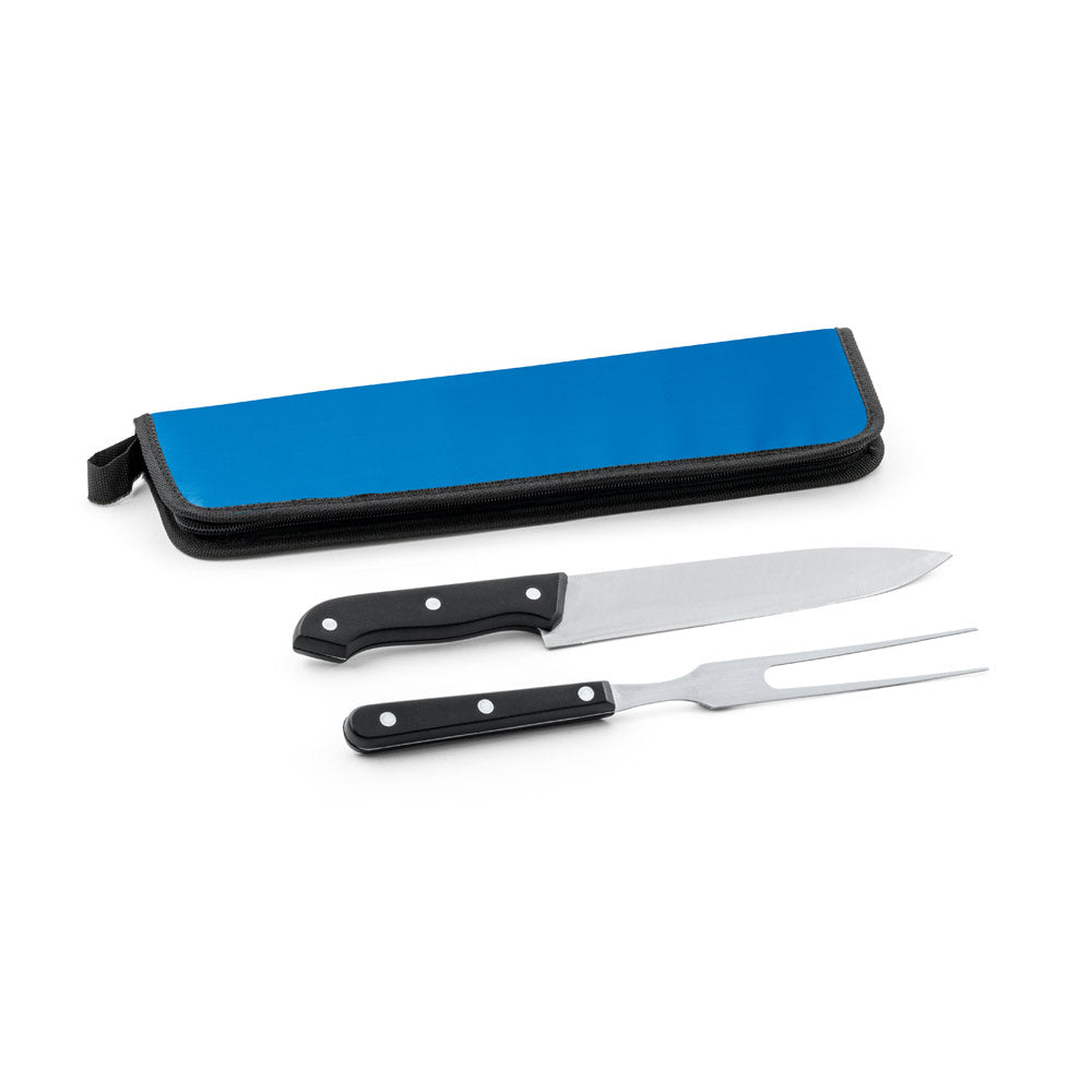 JULLEMIER - Kit Churrasco Case Nylon 2 Peças - Ref. 94137
