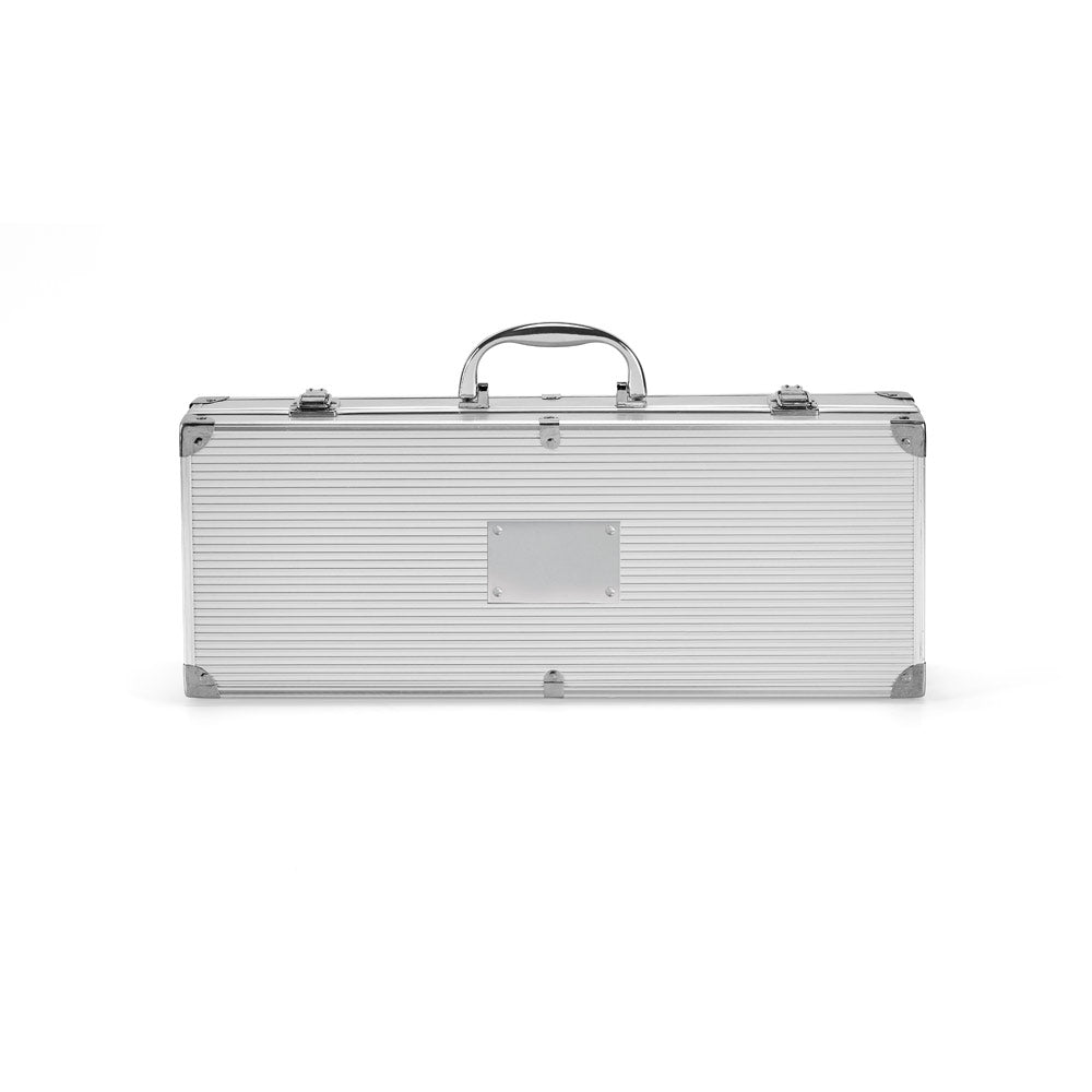 MACE - Kit Churrasco Maleta Alumínio c/ Luva - 7 Peças - Ref. 93845