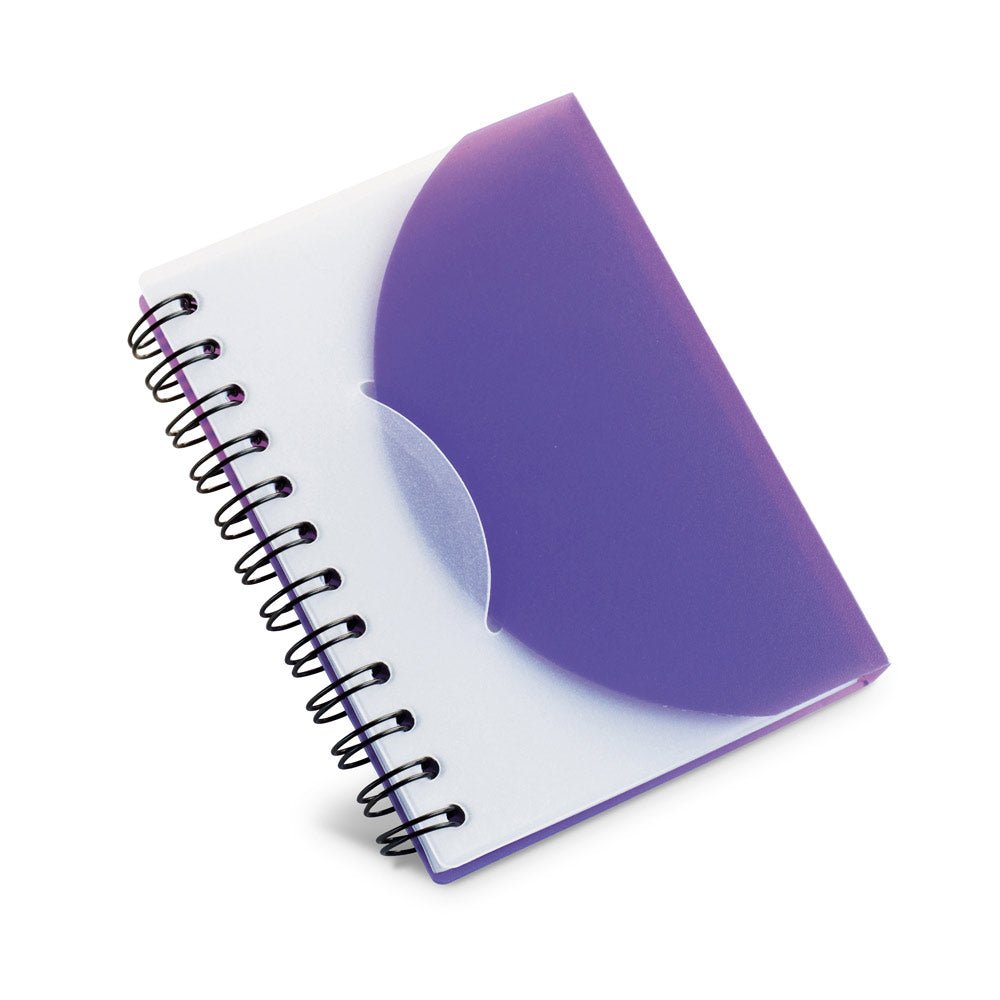 MILTON - Caderno A7 Capa Plástica Folhas Lisas - Ref. 93476