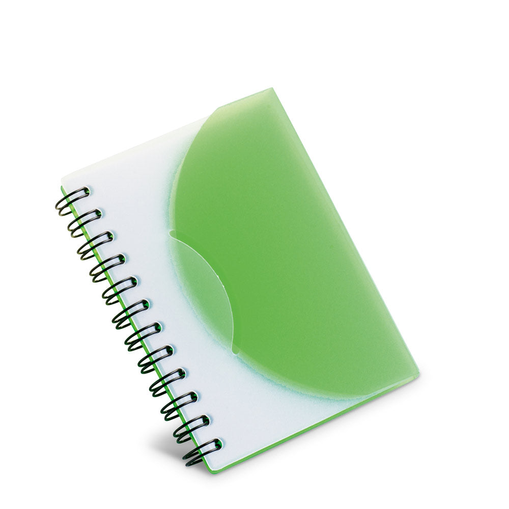 MILTON - Caderno A7 Capa Plástica Folhas Lisas - Ref. 93476