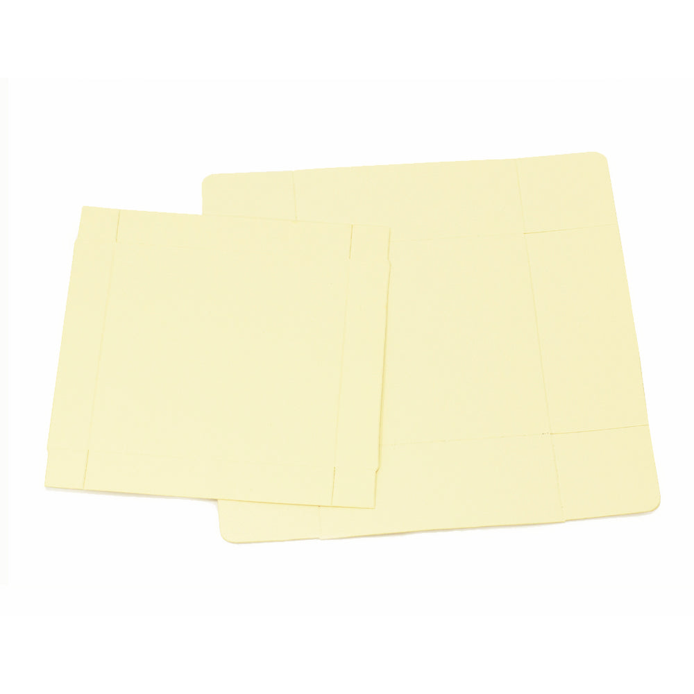 Caixa de Papel 8,5x8,5cm - LISA - Tampa Solta - Pacote c/ 50