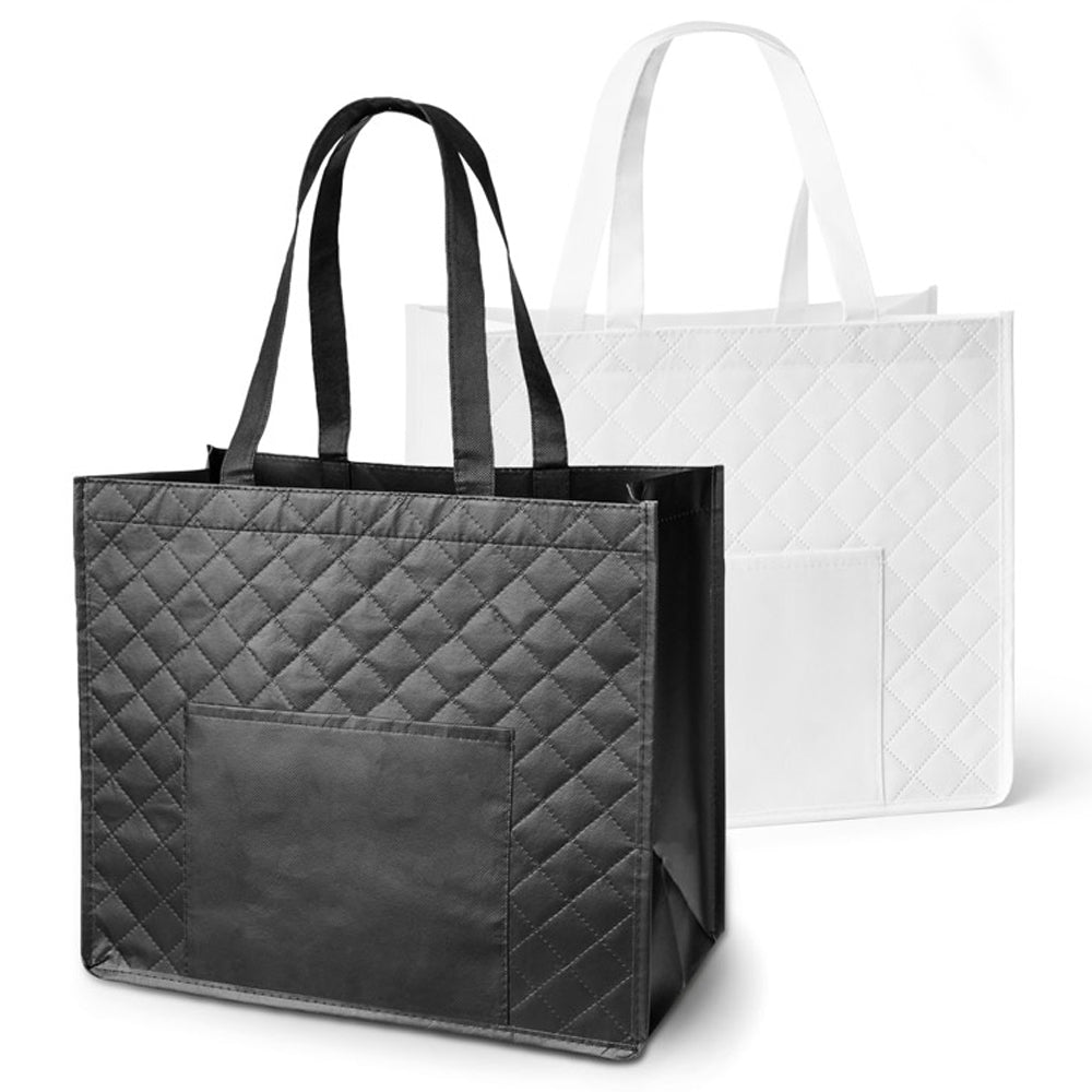 ARLETA MATELASSÊ - Sacola Ecobag Laminada em TNT - 38x20x33cm Ref. 92859
