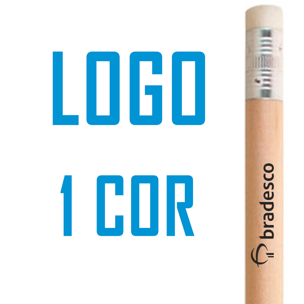 BARTER - Mini Lápis Ecológico com Borracha - 51759 | Lotes de 25 a 10.000 peças