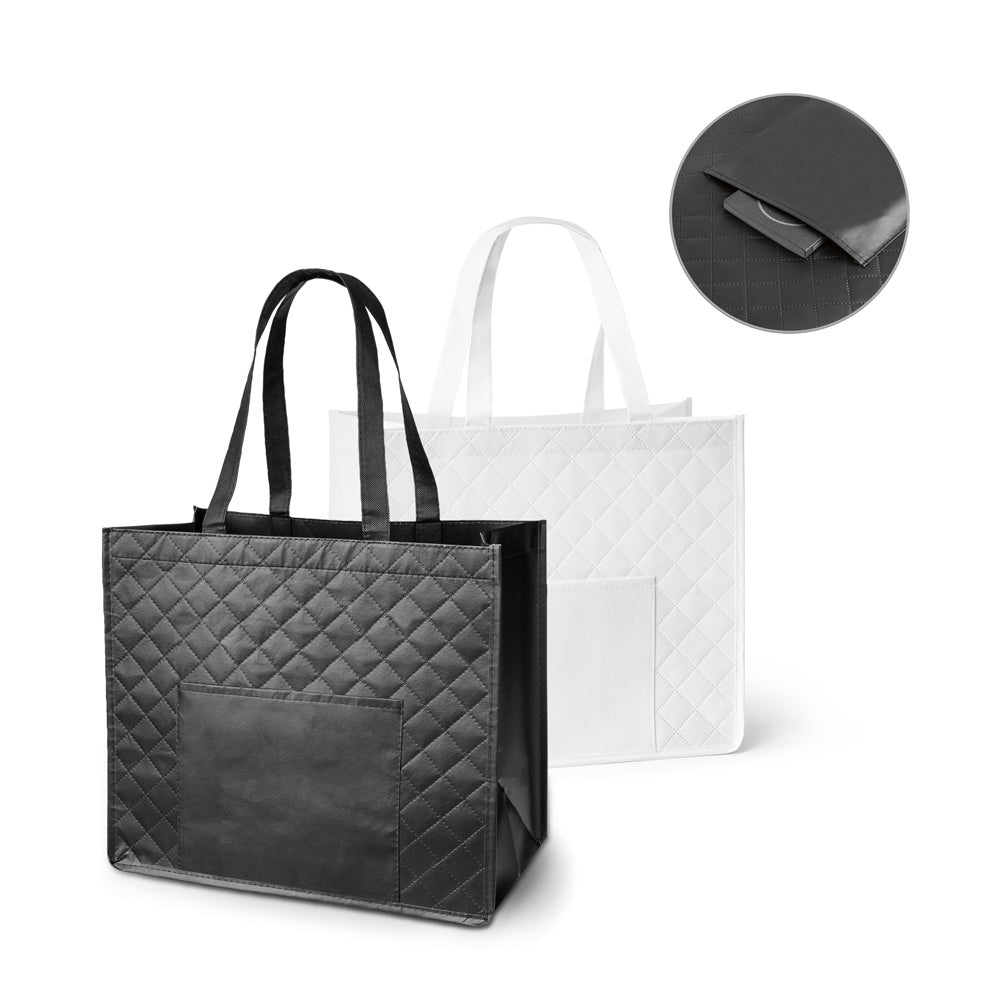 ARLETA MATELASSÊ - Sacola Ecobag Laminada em TNT - 38x20x33cm Ref. 92859
