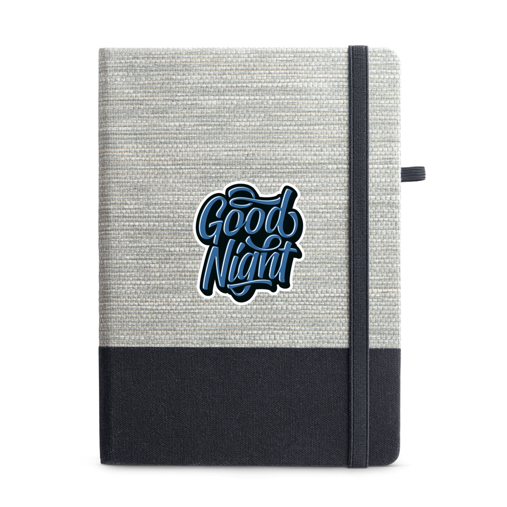 ROUSSEAU - Caderno Capa Algodão e Palha - 15 x 21cm - REF. 53268 & | Lotes de 10 a 500 peças