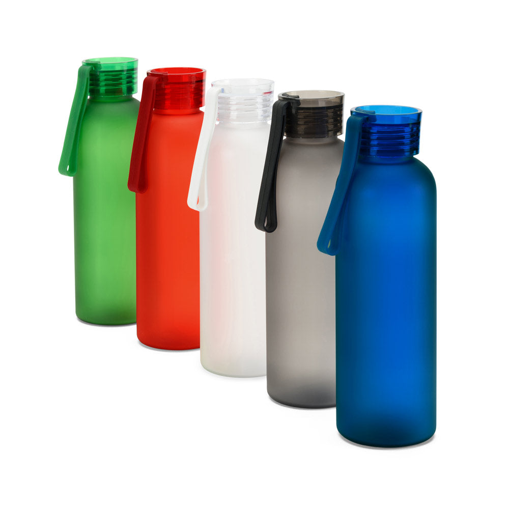 CARGNIN - Squeeze Esportivo em PET 100% Reciclado Fosco 600ml - Ref. 54299
