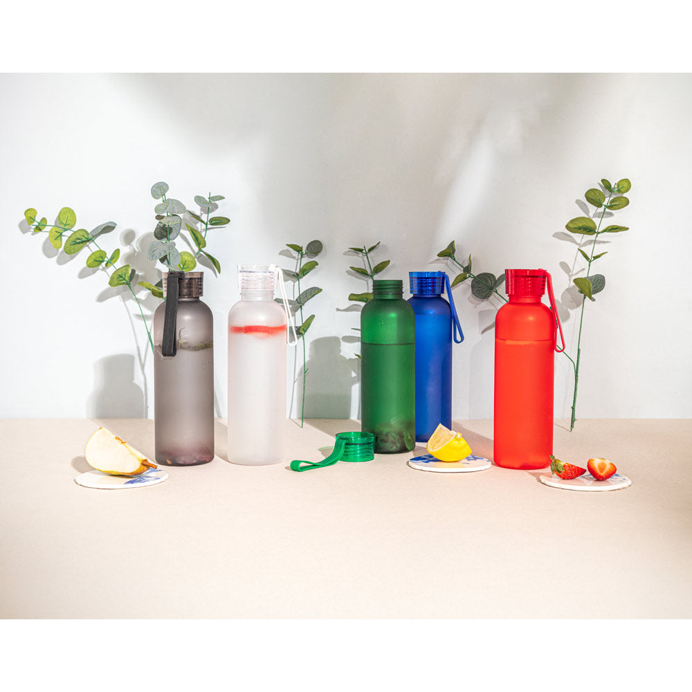 CARGNIN - Squeeze Esportivo em PET 100% Reciclado Fosco 600ml - Ref. 54299