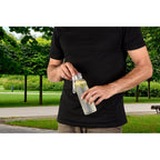 CARGNIN - Squeeze Esportivo em PET 100% Reciclado Fosco 600ml - Ref. 54299