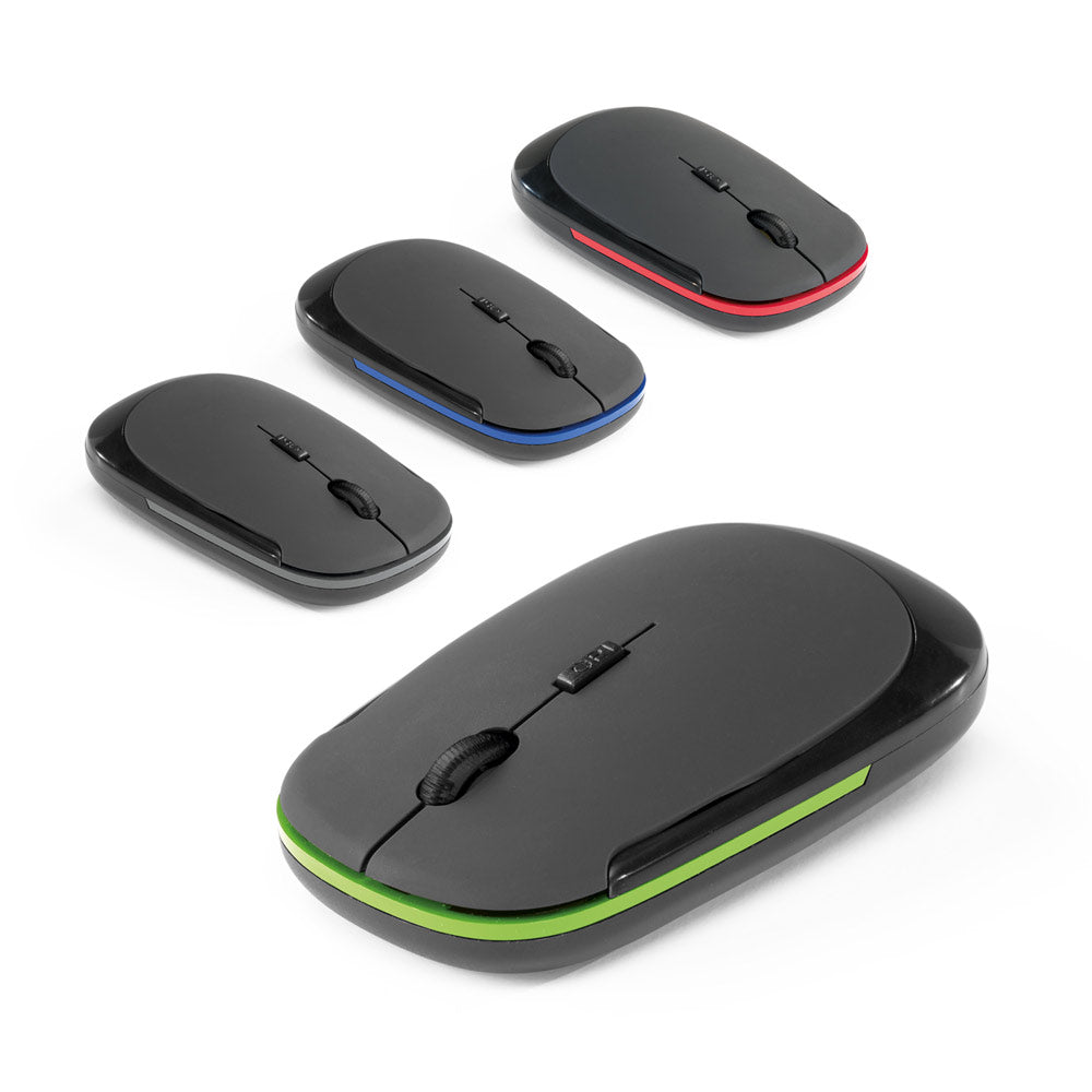CRICK 2.4 - Mouse Wireless 2.4G em ABS 100% Reciclado - Ref. 57398