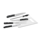 BOTALY - Kit Churrasco com Tábua - 6 Peças e Maleta Nylon - Ref. 94144