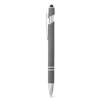 BLANC - Esferográfica touchscreen em alumínio com acabamento emborrachado - Ref. 91796 &