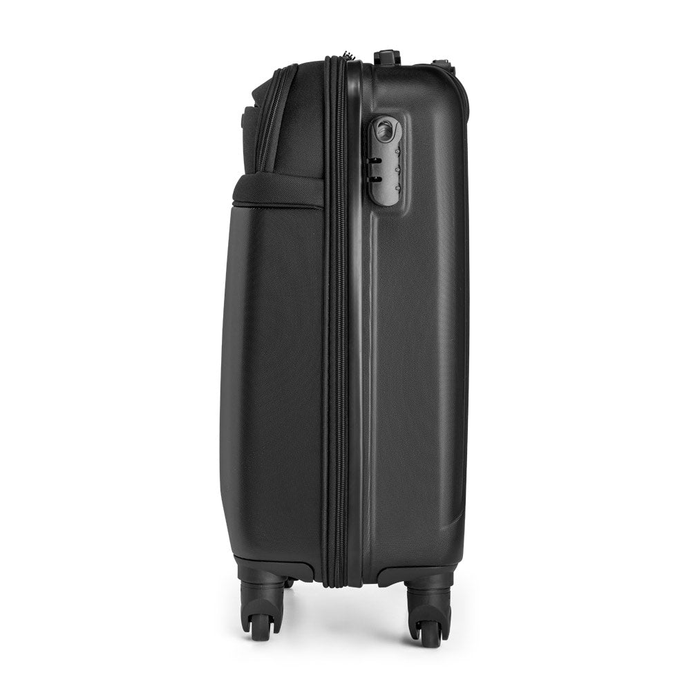 COIMBRA - Mala de Viagem Executivo em ABS e 600D Personalizada - 32 x 54 x 21 cm - 33l - Ref. 92090