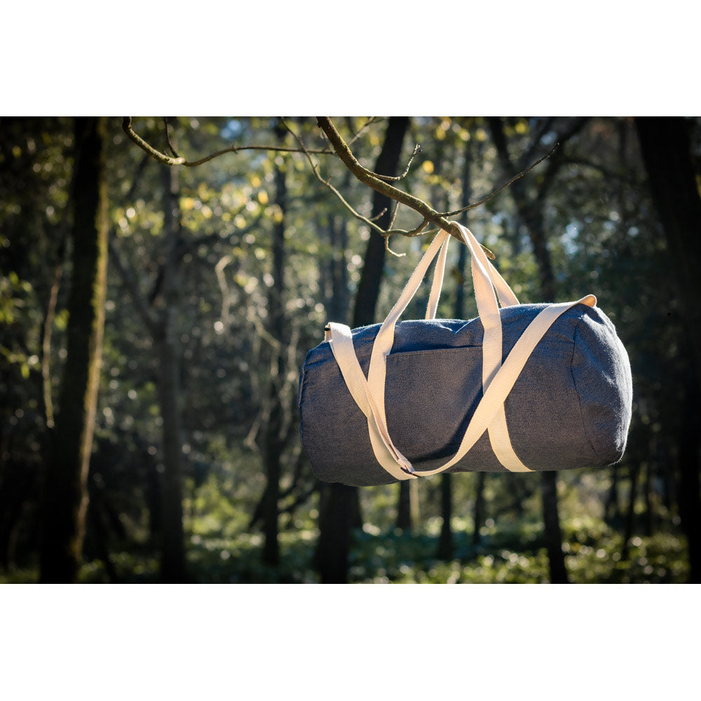 DENIM BAG - Bolsa Esportiva ou Viagem em Denim Reciclado Personalizada - 25l - REf. 92095