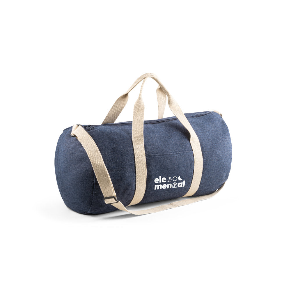 DENIM BAG - Bolsa Esportiva ou Viagem em Denim Reciclado Personalizada - 25l - REf. 92095