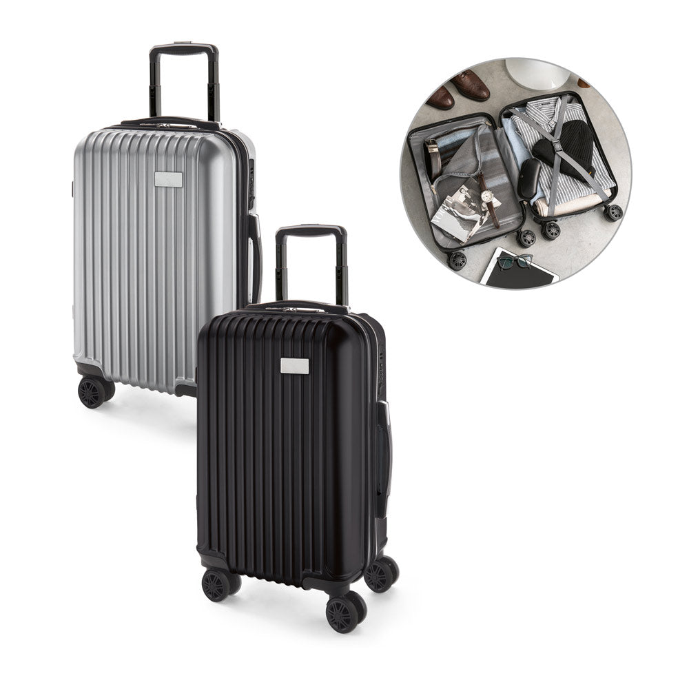 BRUGES 33L - Mala de Viagem Executivo em ABS e PET - 33,5 x 54 x 22,5 cm - 33l - Ref. 92159