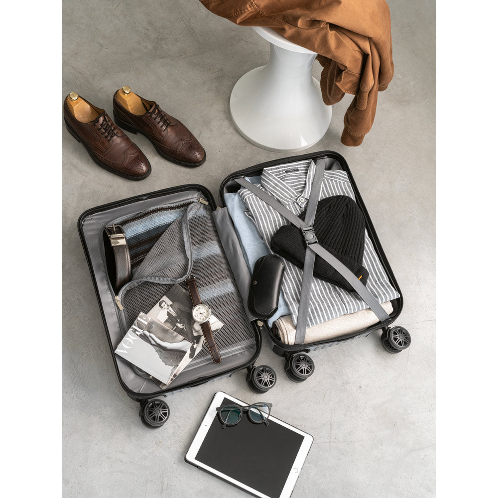 BRUGES 33L - Mala de Viagem Executivo em ABS e PET - 33,5 x 54 x 22,5 cm - 33l - Ref. 92159