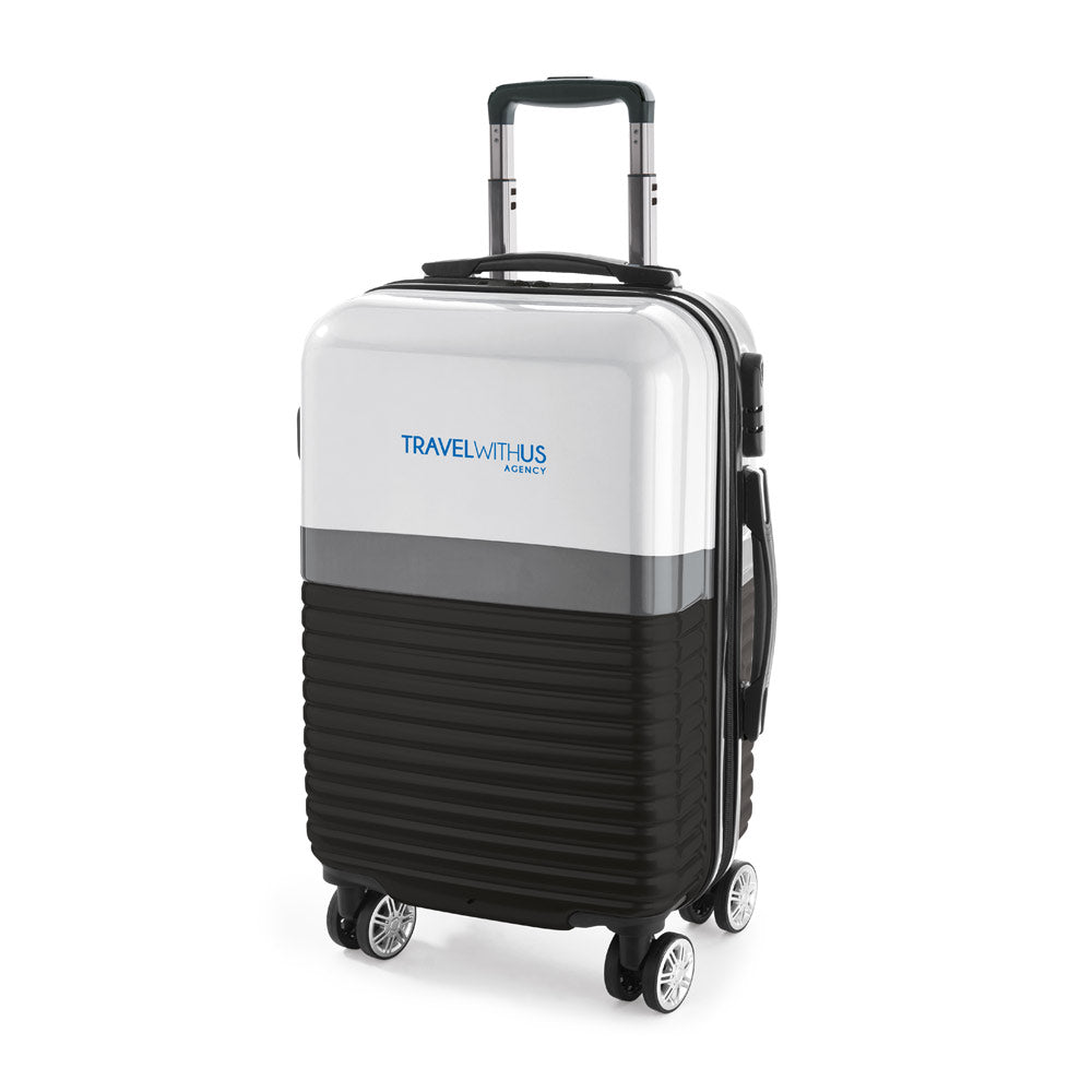 PERTH - Mala de Viagem Executivo em ABS e PC Personalizada - 33,5 x 55 x 23 cm - 33l - Ref. 92160
